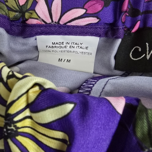 Floral Purple Trousers - Picture 5 of 7